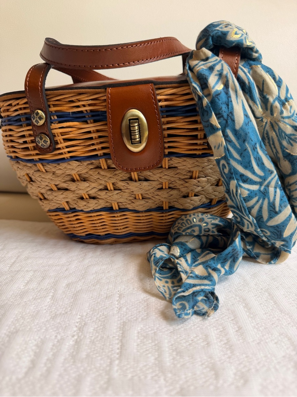 Patricia Nash Basket Bag New